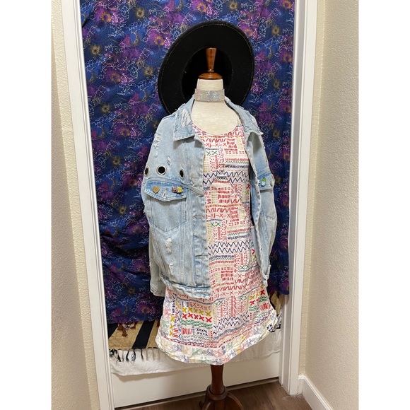 π Colorful art pattern dress - Picture 11 of 12